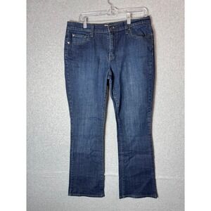 Levis 515 Jeans Womens 12 Boot‎ Cut Denim Jeans Straight Casual Pockets Blue